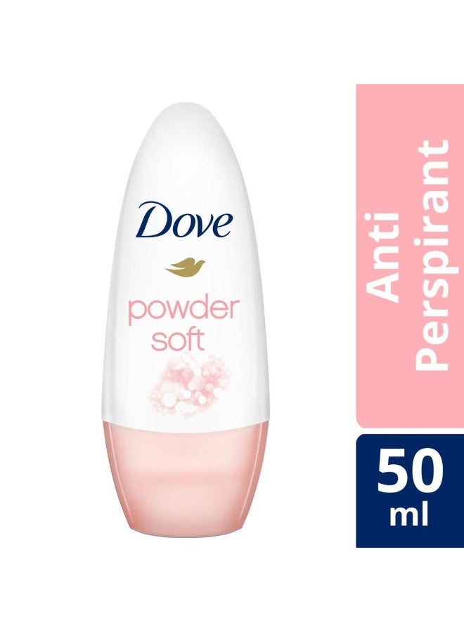 دوف مزيل للتعرق رول أون بودرة ناعمة 50 مل - Image 2